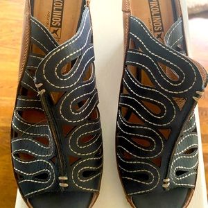Brand new Pikolinos slip on sandals.